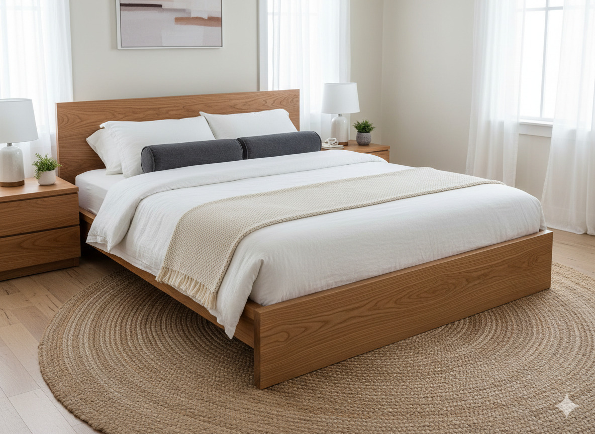 Platform bed frame